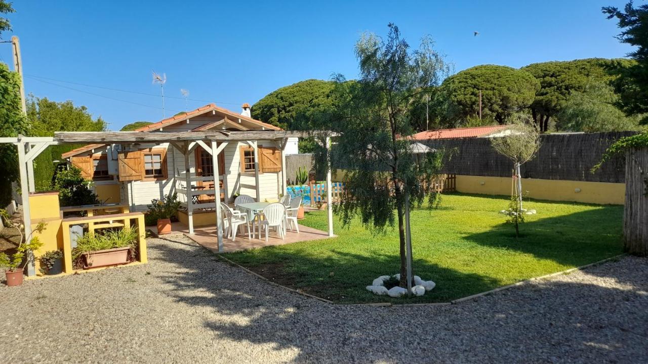 Cabana Blanca Roche Lucia Conil De La Frontera Exterior photo